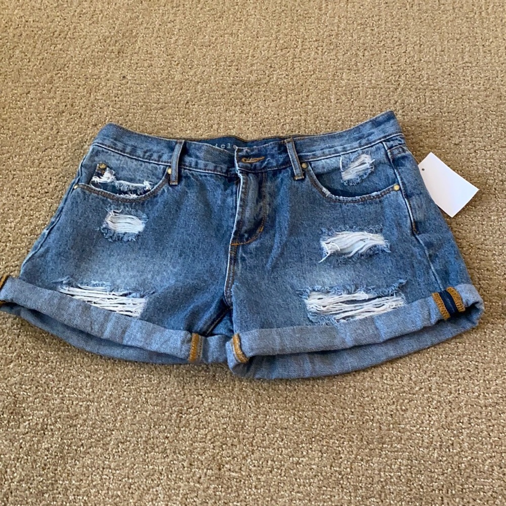 Articles of society denim shorts